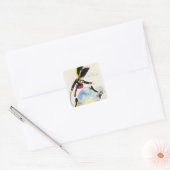 A Stoppage to a Stride over the Globe, 1803 Quadratischer Aufkleber (Umschlag)