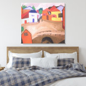 A Street, 1910er Leinwanddruck (Insitu (Schlafzimmer))