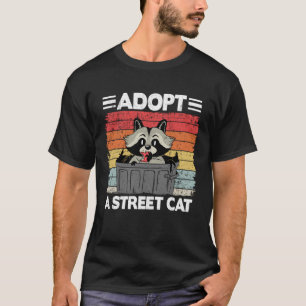 A Street Cat Raccoon Pullover Hoodie_6 adoptiert