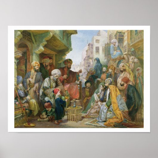 A Street in Cairo Poster (Vorne)