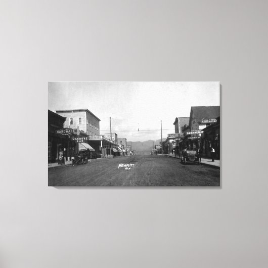 A Street Scene # 2 Leinwanddruck (Vorderseite)