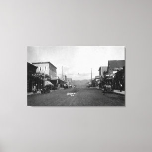 A Street Scene # 2 Leinwanddruck