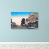 A Street SceneLemoore, CA Leinwanddruck (Insitu (Holzboden))