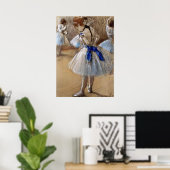 A Study of a Dancer - Edgar Degas - c1890 Poster (Heimbüro)