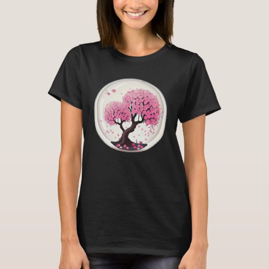 A Stunning and Symbolic Cherry Blossom T-Shirt (Vorderseite)