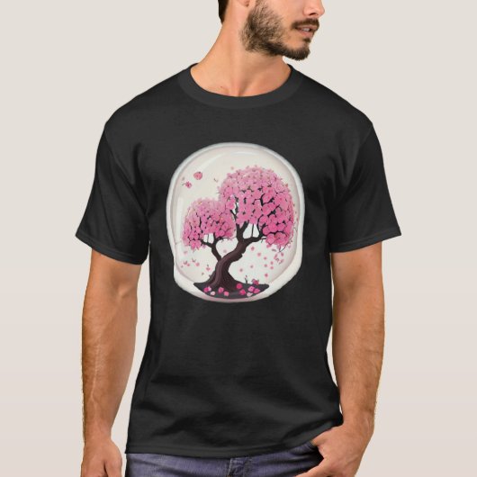 A Stunning and Symbolic Cherry Blossom T-Shirt (Vorderseite)
