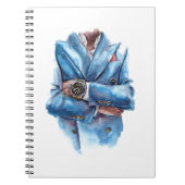 A suit and a watch notizblock (Vorderseite)