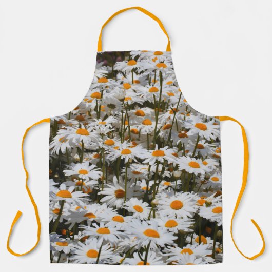 A Summer Field of Oxeye Daisies Flowers Schürze (Vorderseite)