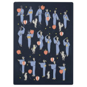 A summer night's Japan 3 Klemmbrett (Rückseite)