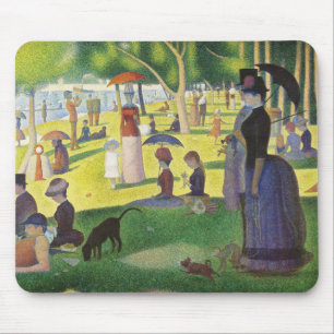 A Sunday on La Grande Jatte by Georges Seurat Mousepad