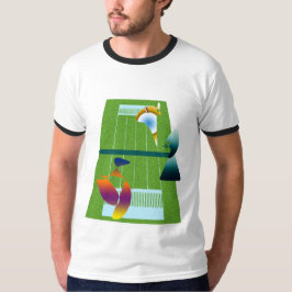 A Surreal Tennis Match T-Shirt