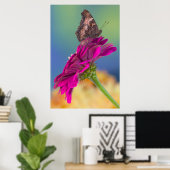 A Swallowtail Butterfly | Papilio Multicaudatus Poster (Heimbüro)