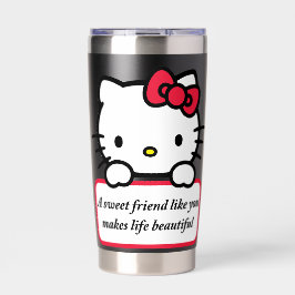 A Sweet Friend Like You - Heartfelt Quote T-Shirt Thermobecher