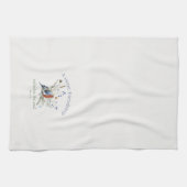 "A Sweet Friendship" Bible Verse Watercolor Bird Geschirrtuch (Horizontal)