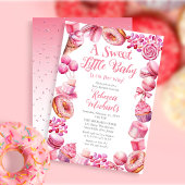 A Sweet Little Baby Candy Frame Girl Baby Sprinkle Einladung