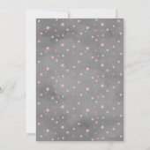 A Sweet Little Boo Is Turning Two Pink Birthday Einladung (Rückseite)