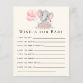 A Sweet Little Girl is on her Way Baby shower (Vorderseite)