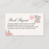 A Sweet Little Girl is on her Way Baby shower Begleitkarte (Vorderseite)