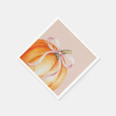 A Sweet Little Pumpkin is on the Way Serviette (Ecke)