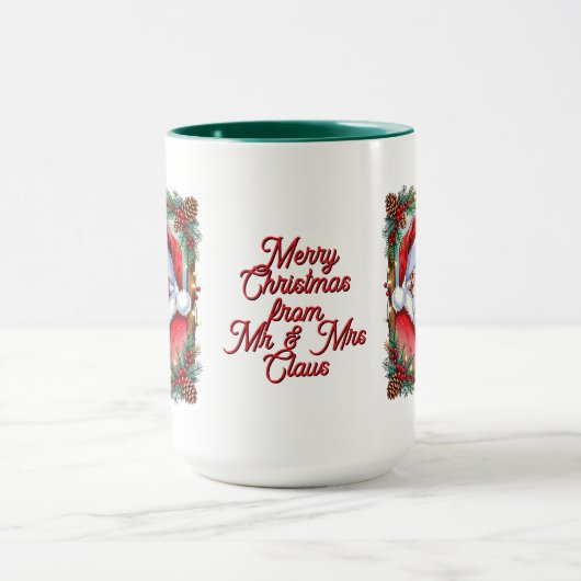 A Sweet Old-Fashioned Christmas | Mr and Mrs Claus Tasse (Zentrum)