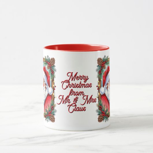 A Sweet Old-Fashioned Christmas | Mr and Mrs Claus Tasse (Zentrum)