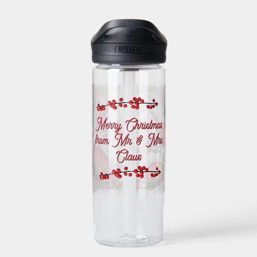 A Sweet Old-Fashioned Christmas | Mr and Mrs Claus Trinkflasche (Rückseite)