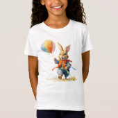 A SWEET RABBIT WITH BALLOONS T-Shirt (Vorderseite)