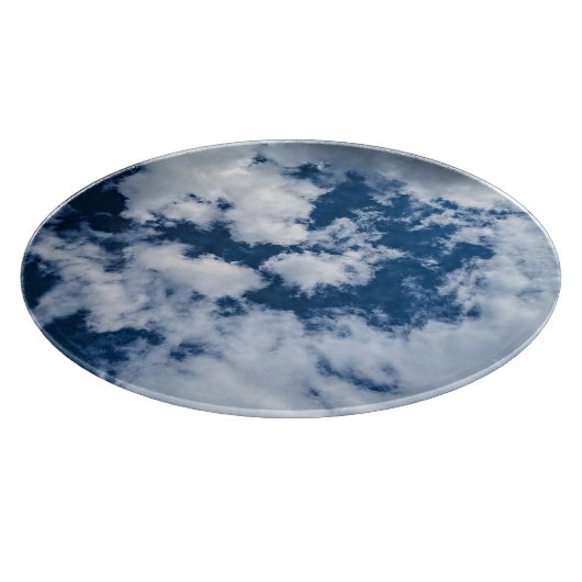 A swirl in the clouds schneidebrett (Ecke)