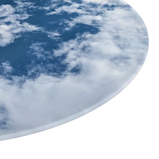 A swirl in the clouds schneidebrett (Ecke)