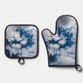 A swirl of clouds ofenhandschuh & Topflappen-Set (Vorderseite)