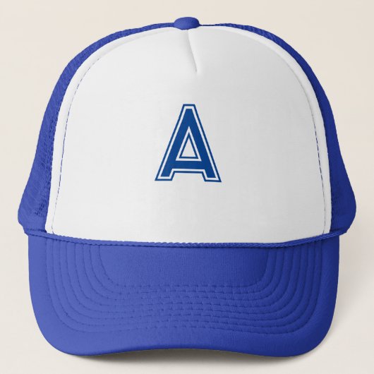 "A"-Symbol - Erstmaliges Monogramm-Logo Truckerkappe (Vorderseite)