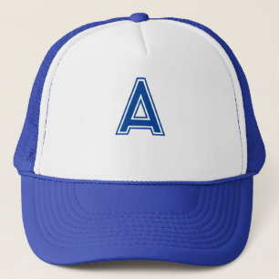 "A"-Symbol - Logo-Initial-Monogramm Hübsch  Truckerkappe