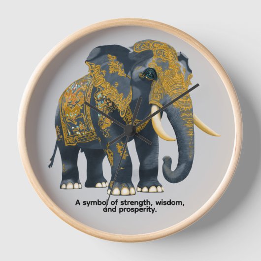 A symbol of strength, wisdom, and prosperity. uhr (Vorderseite)