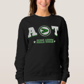 A > T Quiet Wealth, Loud Message Investor Flex Sweatshirt (Vorderseite)