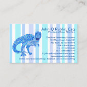 A T-Rex Dinosaurier farbenfrohe prähistorische Str Visitenkarte (Vorderseite)