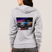 a t-shirt has paintings on two sides hoodie (Rückseite)