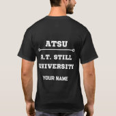 A.T. Still University ATSU T-Shirt (Rückseite)