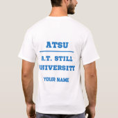 A.T. Still University T-Shirt (Rückseite)