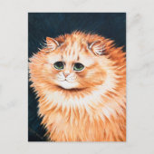 A Tabby Cat von Louis Wain Postkarte (Vorderseite)