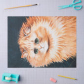 A Tabby Cat von Louis Wain Seidenpapier (Basteln)