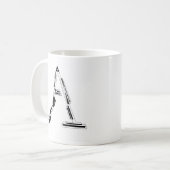 "A"-Tasse Kaffeetasse (Vorderseite Links)