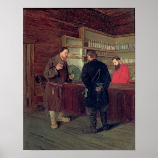 A Tavern, 1889 Poster (Vorne)