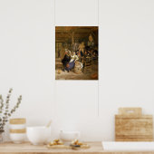 A Tavern Interior with Card Players Poster (Küche)