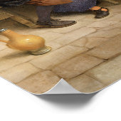 A Tavern Interior with Card Players Poster (Ecke)