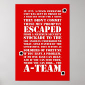 A-Team Intro Inspiriert Retro TV Poster (Vorne)