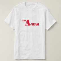 A-Teamlogo mit van-Shirt