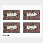 A Tear Rechteckiger Aufkleber (Blatt)