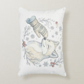 A Tender Winter Boop Dekokissen (Vorderseite(Vertikal))
