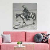 A Texas Pony Leinwanddruck (Insitu (Wohnzimmer))