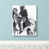 A Texas Ranger Leinwanddruck (Insitu (Holzboden))